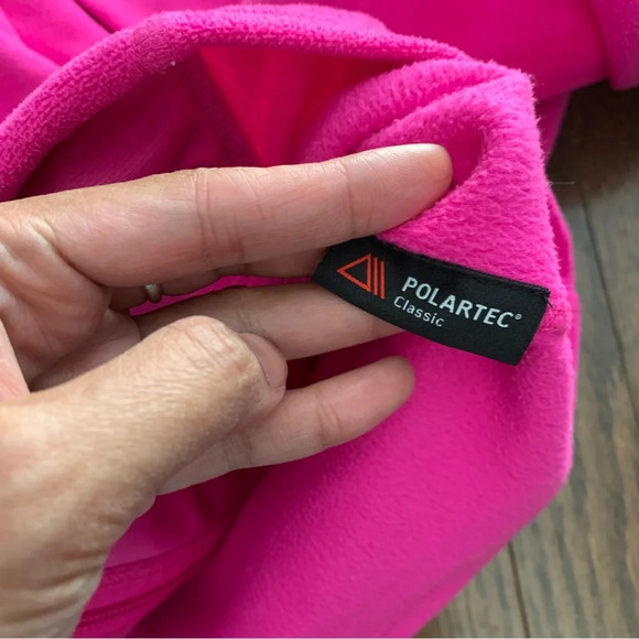 The North Face Pink Fleece Womens Zip Up Sweater Jacket Size XS - Picture 8 of 12